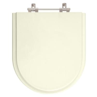 Imagem de Assento Sanitario Poliester Riviera Pergamon (Bege Claro) para vaso Celite