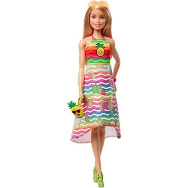 Imagem de Barbie + Crayola Surpresa de Frutas Gbk18 Mattel