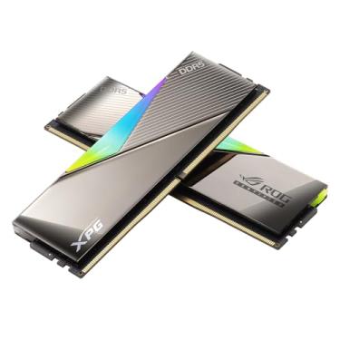 Imagem de XPG Lancer ROG DDR5 6600MT/s 32GB (2x16GB) CL32 UDIMM 288-Pins Desktop SDRAM DDR5 Dual Channel RAM Kit dissipador de calor (AX5U6600C3216G-DCLARROG)