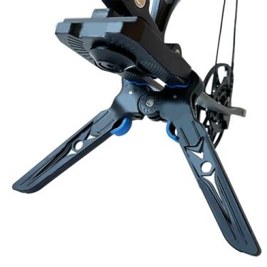 Imagem de XENVOXI Suporte de arco e flecha oito arcos composto de borracha para tiro com arco e flecha suporte de suporte de arco recurvo