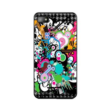 Imagem de Capa Adesivo Skin022 Verso Para Blackberry Z10