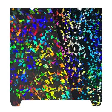 Imagem de Ideaformer Folha Dupla Face PEY+PEF 235x235mm,Cama de Impressão Flexível Galaxy PEY+Rainbow Confetti PEF Sem Placa de Construção Magnética para Creality K1/K1C/Ender 3 S1/S1 Pro/V3 KE/V3 SE/Ender 5 S1