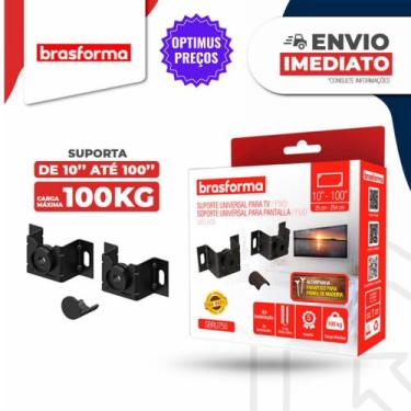 Imagem de Suporte fixo para TV ou Monitor Universal de 10" a 100  Polegadas até 