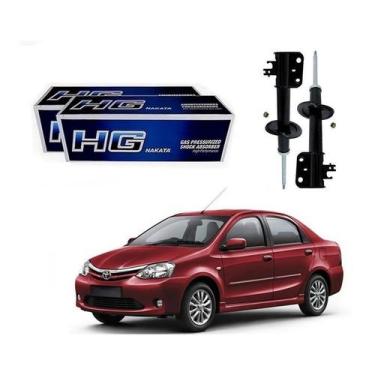 Imagem de Par Amortecedor Dianteiro Etios Sedan 1.5 2012 A 2016 - Nakata