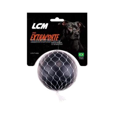 Imagem de Brinquedo Bola Borracha Extra Forte LCM para Cães - Média