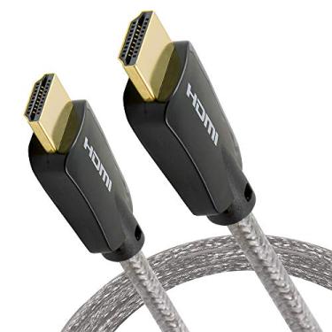 Imagem de GE Cabo HDMI, 0.9 metros, Full HD 1080p 4K 60Hz, HDMI 2.0, 18 Gbps, com Ethernet, alto alcance dinâmico, para Smart TV HD, PS4, PS5, Xbox X, Blu-ray, dispositivos de transmissão, 34474
