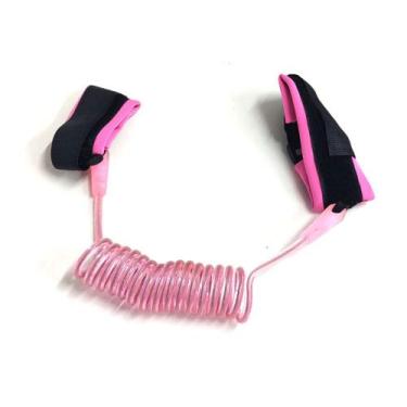 Imagem de Guia De Segurança Anti Perda Coleira Pulseira Pulso Criança - LIP, Ros