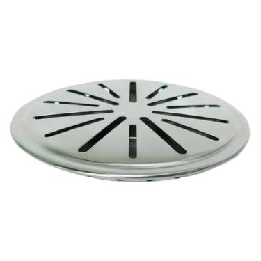 Imagem de Ralo De Fundo Anti Turbilhão Em Aço Inox Para Piscinas 50mm. - SUPERLA