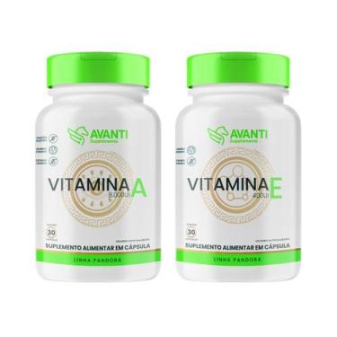 Imagem de Kit Vitaminas A 8000UI e E 400UI - Suplemento Alimentar - Avanti Suppl