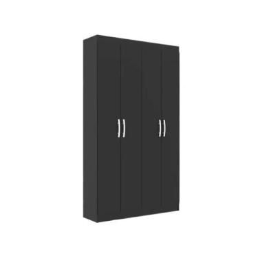 Imagem de Armário Multiuso Milão 4 Portas e 8 Prateleiras - Evidencia Moveis, Bl