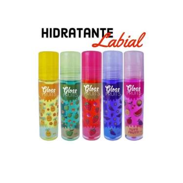 Imagem de Hidratante Labial Gloss Fruits Diversos Sabores 1un Perim - Perim Cosm