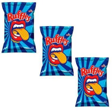 Imagem de Salgadinhos Batata Ruffles Original 17G - Elma Chips 120 Un