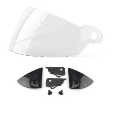 Imagem de Kit Reparo + Viseira Cristal Ebf Rox / Ebf Fit Original - Polivisor