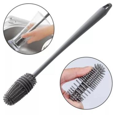 Imagem de Escova Para Lavar Garrafa Copo Canudo Mamadeira Taça - Clink