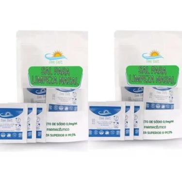 Imagem de Soro Fisiologico Nasal Do Bebê Lavagem Nariz Kit C/90 Sachês - Biotech