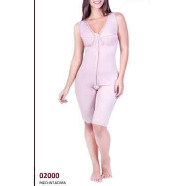 Imagem de Modelador inteiriço de alça larga - Modelle, Nude, GG