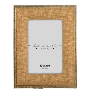 Imagem de Porta Retrato Fabric 10x15cm CV233739 Cazza, UNICA