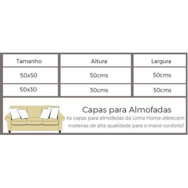 Imagem de Capa para Almofada Tricô Losangos HomeBliss, Marrom, 50x30cms