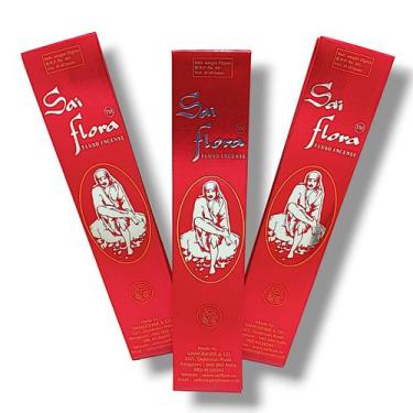 Imagem de Kit 3 Incensos Sri Sai Flora Massala - Tejjas