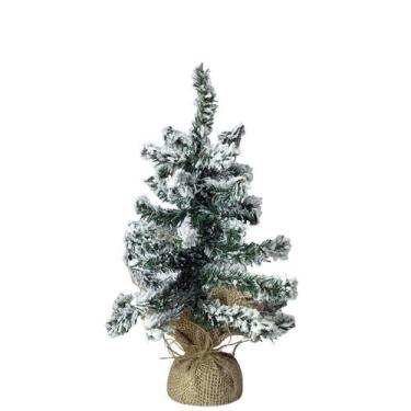 Imagem de Mini arvore natalina nevada 30cm - christmas & co - 37 galhos - Niazit
