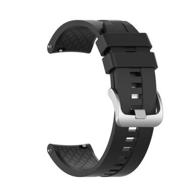 Imagem de Pulseira Silicone Style para Huawei GT2 46mm - Estilo no Pulso, Preta
