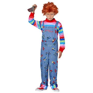 Imagem de Spirit Halloween Fantasia infantil Chucky - P/M