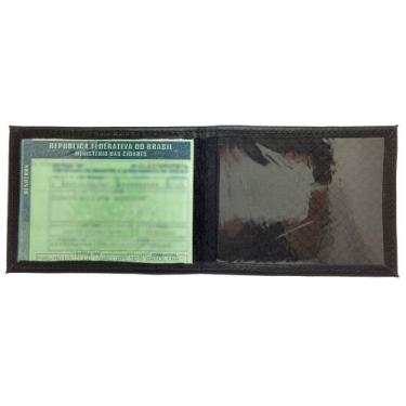 Imagem de Porta Documentos de Veículos em Couro Legítimo Sarroche, Preto