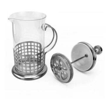 Imagem de Cafeteira Prensa Francesa De Vidro Inox Para Café Chá 800ml - Clink