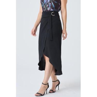Imagem de Saia Midi PKS Pareo Preta, G