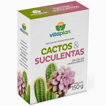 Imagem de Fertilizante Adubo Cactos & Suculentas Vitaplan - 150G