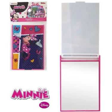 Imagem de Espelho de Mao Retangular Minnie 9,5x6,5cm - Etihome