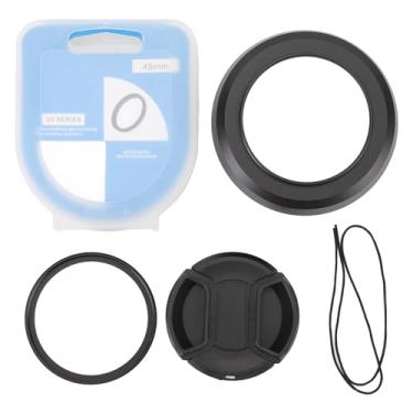Imagem de Conjunto de Capa de Lente, Capa de Lente HN-1 + Filtro UV de 49 Mm + Conjunto de Tampa de Lente, Compatível Com 24 Mm F2. 8D 28mm F2 35mm F2. 8 Lentes