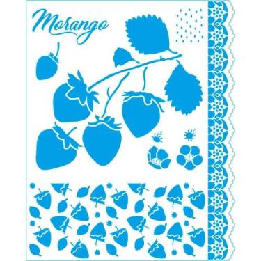 Imagem de Stencil Litoarte Rose Ferreira 20 x 25 cm - STR-245 Kit Cozinha : Mora