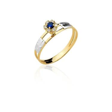 Imagem de anel de formatura feminino pedagogia chuveiro chuveirinho ouro 10k pur