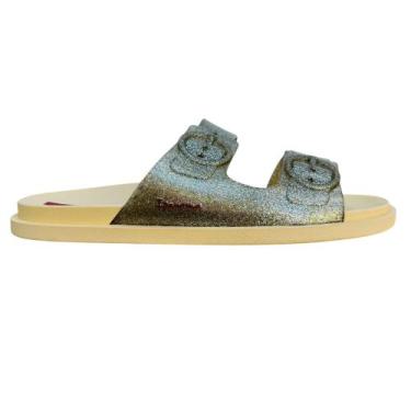 Imagem de Sandália Feminina Ipanema Slide Follow Print Varias Cores, Amarelo, 35