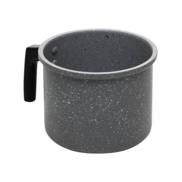 Imagem de Leiteira de Indução em Alumínio com Revestimento Cinza 14cm - Wolff