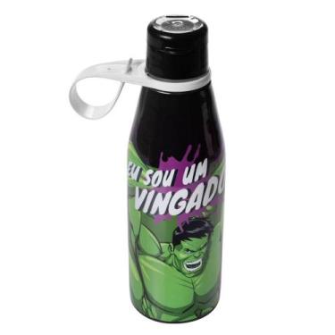 Imagem de Garrafinha do Hulk com tampa Abre Fácil 530ml  1 Unidade - Plasútil, G