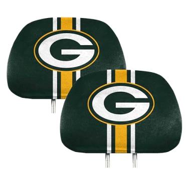 Imagem de FANMATS Capa de encosto de cabeça estampada unissex adulto, Green Bay Packers, 12 EUA