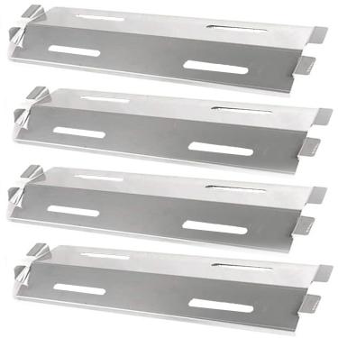 Imagem de Shengyongh SS93281 (pacote com 4) placas térmicas de aço inoxidável de substituição para Bakers & Chefs ST1017-01, ST1017-012939 Members Mark GR2039201-MM-00