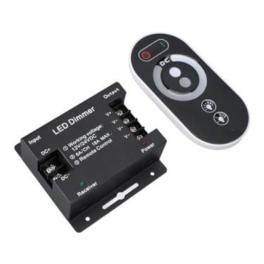 Imagem de Interruptor Dimmer LED 18A PWM Faixa de Luz Ajusta Brilho Controle Remoto para Iluminação Doméstica