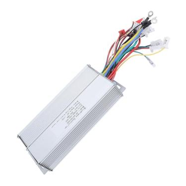 Imagem de Controlador Sem Escova de 48V 60V 64V 1000W, Controlador de Motor de Velocidade de Bicicleta Elétrica de Liga de Alumínio para Triciclos de Scooters Elétricos, Com Fios