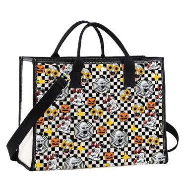 Imagem de G2TUP Bolsa transversal de filme de palhaço de terror presentes arte esteve aqui presentes bolsa de ombro palhaço de terror, Óculos de sol amarelo Tg2