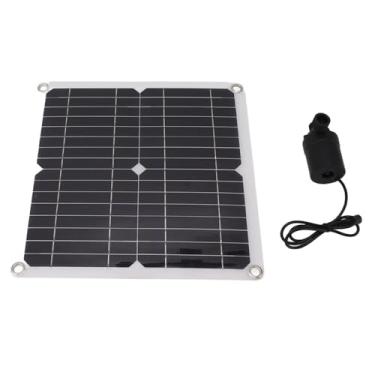 Imagem de Kit de Bomba de água Solar 50w Painel Solar 22w Fonte de água Bomba Caixa de Bateria Controlador Temporização Dc12v para Jardim Lagoa Piscina