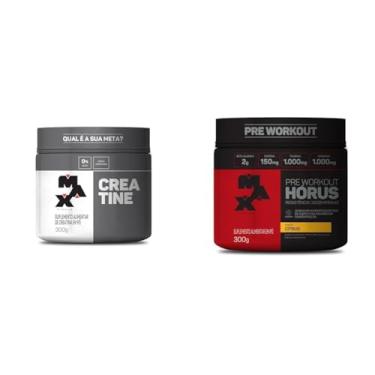 Imagem de Kit Max Titanium Creatina 300g + Horus Cítrico 300g