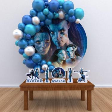 Imagem de kit Festa Painel Redondo Avatar 2 Filme-  IMPAKTO VISUAL