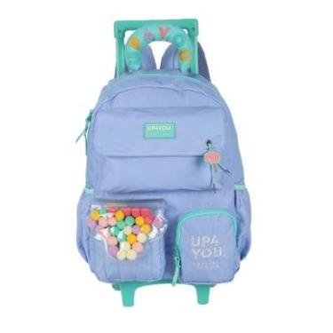 Imagem de MOCHILA INFANTIL MENINA LUXCEL UP4YOU C/RODAS IC41726UP-Feminino