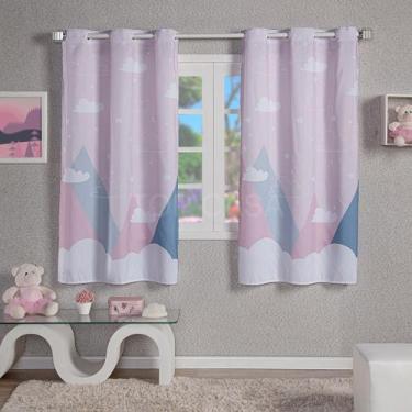 Imagem de Cortina Infantil Blackout Estampada 2,00x1,40 Decoração, Quarto, Menin