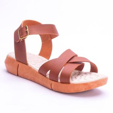 Imagem de Sandalia Feminina Ortopédica Esporão Fascite Alivio Nos Pés Macia Leve