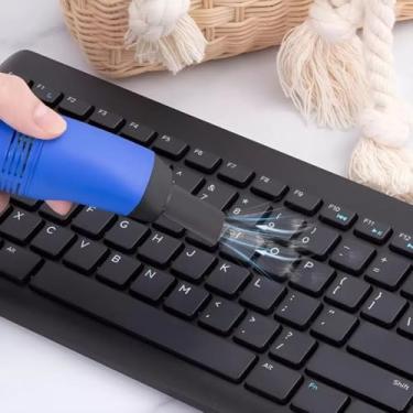 Imagem de Mini Aspirador USB Portátil Limpeza Teclado Notebook Potente