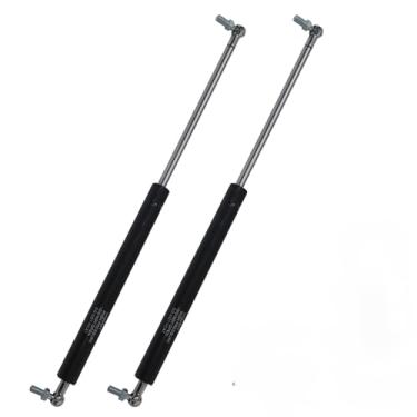 Imagem de Amortecedor de mola a gás suporta 45,7 cm e 18 kg com suporte em L para porta de porta de porta de armário de TV resistente com tampa de caixa (18 kg, 45,7 cm)